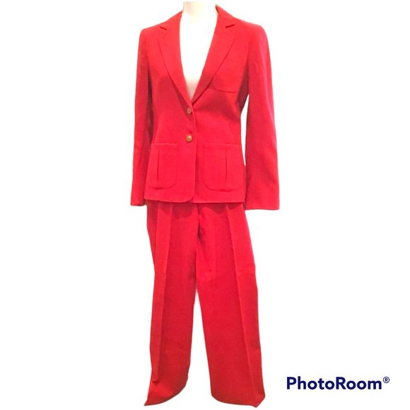 Bobbie Brooks Pants - Vintage Bobbie Brooks Wool Blend Pantsuit